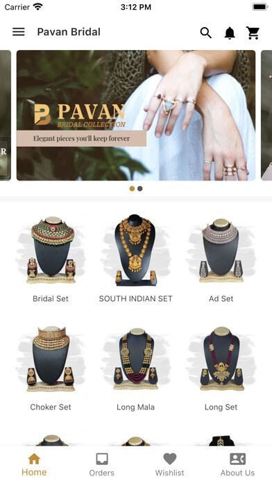 Emulate iPhone app Pavan Bridal using MyAndroid Emulate iPhone app Pavan Bridal using MyAndroid