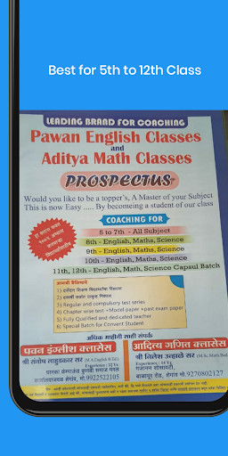 Run android online APK Pawan English Classes & Aditya Maths Classes from MyAndroid or emulate Pawan English Classes & Aditya Maths Classes using MyAndroid