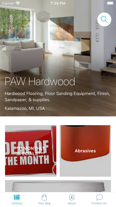 Emulate iPhone app PAW Hardwood using MyAndroid Emulate iPhone app PAW Hardwood using MyAndroid