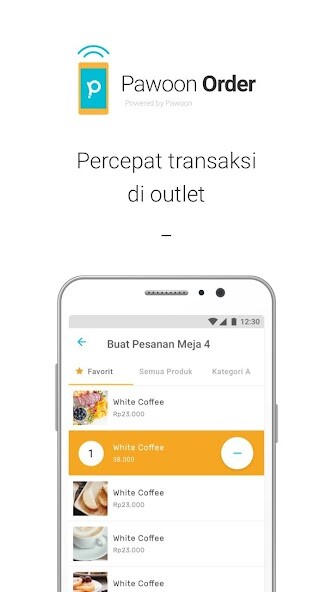 Run android online APK Pawoon Order from MyAndroid or emulate Pawoon Order using MyAndroid