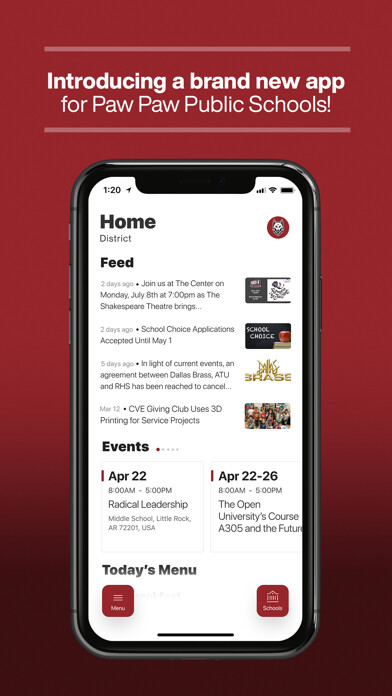 Emulate iPhone app Paw Paw Public Schools using MyAndroid Emulate iPhone app Paw Paw Public Schools using MyAndroid