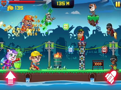 Run android online APK Paw Puppy Jetfire Shooter from MyAndroid or emulate Paw Puppy Jetfire Shooter using MyAndroid