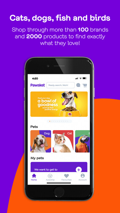 Emulate iPhone app Pawsket using MyAndroid