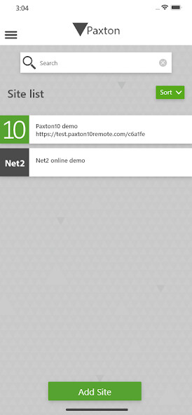 Emulate iPhone app Paxton Connect using MyAndroid