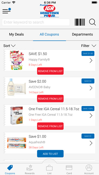 Emulate iPhone app Paxton IGA using MyAndroid