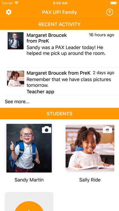 Emulate iPhone app PAX UP! Family using MyAndroid