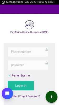 Emulate Android APK PayAfrica