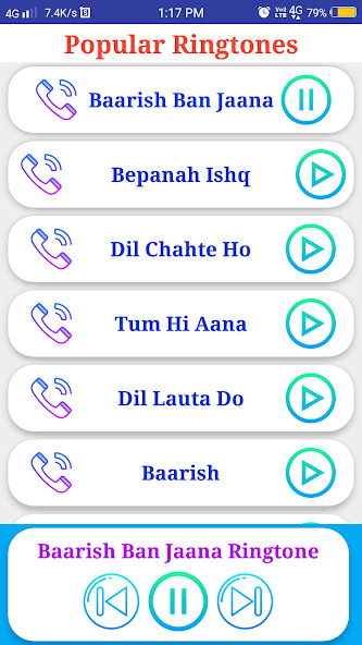 Run android online APK Payal Dev All Ringtones from MyAndroid or emulate Payal Dev All Ringtones using MyAndroid