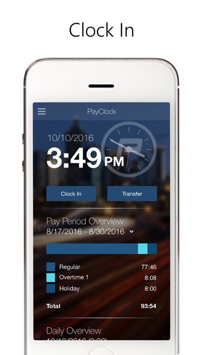 Emulate iPhone app PayClock using MyAndroid Emulate iPhone app PayClock using MyAndroid