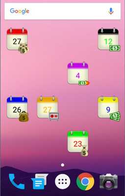 Emulate Android APK Payday Widget Emulate Android APK Payday Widget
