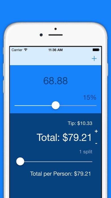Emulate iPhone app Pay My Tip - Tip and Split using MyAndroid Emulate iPhone app Pay My Tip - Tip and Split using MyAndroid