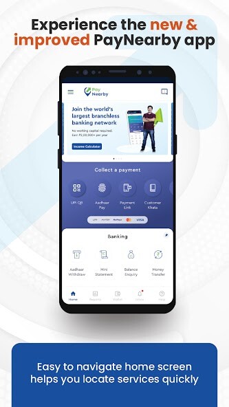 Run android online APK PayNearby - Aadhaar ATM, DMT from MyAndroid or emulate PayNearby - Aadhaar ATM, DMT using MyAndroid Run android online APK PayNearby - Aadhaar ATM, DMT from MyAndroid or emulate PayNearby - Aadhaar ATM, DMT using MyAndroid