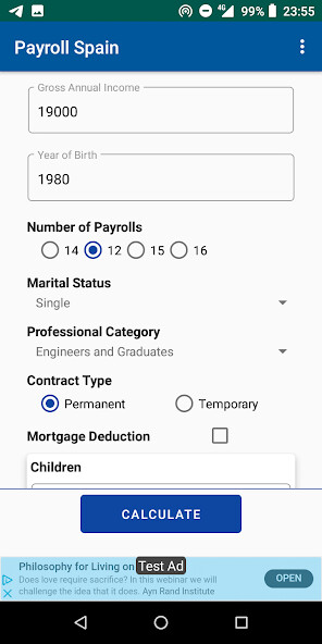 Run android online APK Payroll Spain 2022 from MyAndroid or emulate Payroll Spain 2022 using MyAndroid Run android online APK Payroll Spain 2022 from MyAndroid or emulate Payroll Spain 2022 using MyAndroid