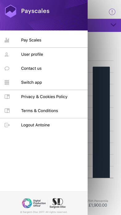 Emulate iPhone app Payscales using MyAndroid