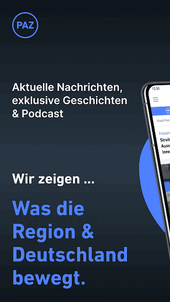 Run android online APK PAZ - Nachrichten und Podcast from MyAndroid or emulate PAZ - Nachrichten und Podcast using MyAndroid