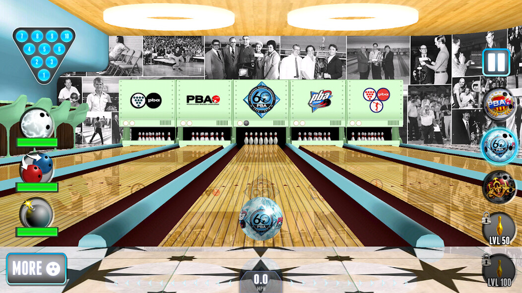 Emulate iPhone app PBA® Bowling Challenge using MyAndroid
