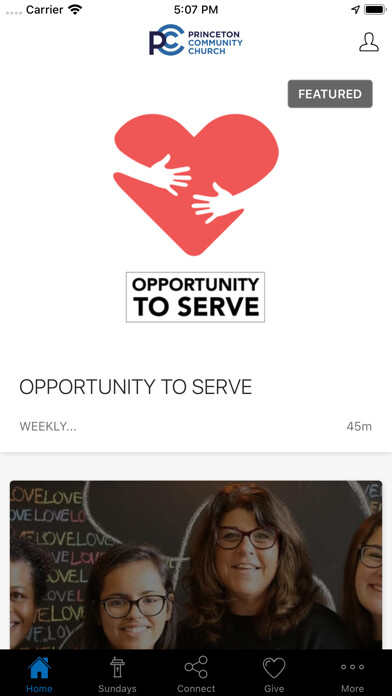 Emulate iPhone app PCC Princeton Community Church using MyAndroid Emulate iPhone app PCC Princeton Community Church using MyAndroid