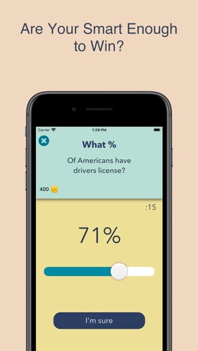 Emulate iPhone app Pcento: Guess the Percentage using MyAndroid Emulate iPhone app Pcento: Guess the Percentage using MyAndroid