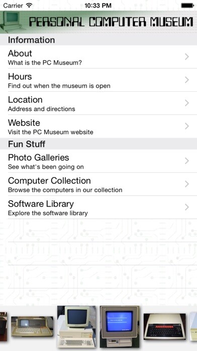 Emulate iPhone app PC Museum using MyAndroid Emulate iPhone app PC Museum using MyAndroid