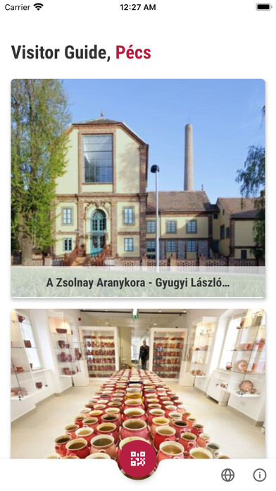 Emulate iPhone app Pécs Visitor Guide using MyAndroid Emulate iPhone app Pécs Visitor Guide using MyAndroid