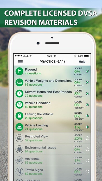 Emulate iPhone app PCV Theory Test and Hazards using MyAndroid Emulate iPhone app PCV Theory Test and Hazards using MyAndroid