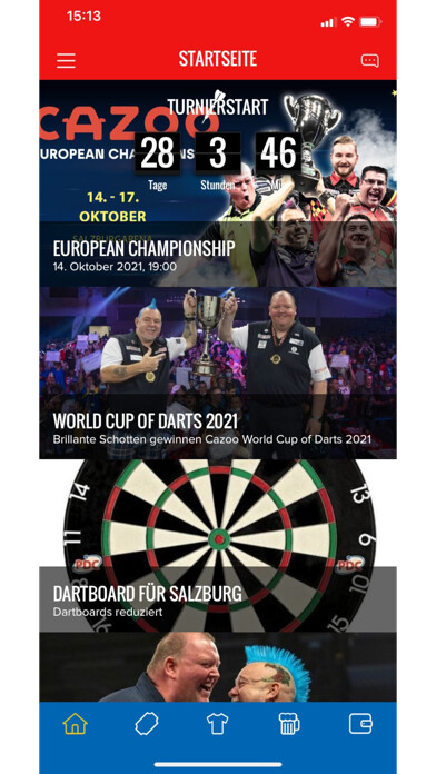 Emulate iPhone app PDC Europe using MyAndroid Emulate iPhone app PDC Europe using MyAndroid