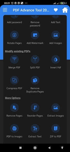 Run android online APK PDF Advance Tool 2021 free from MyAndroid or emulate PDF Advance Tool 2021 free using MyAndroid