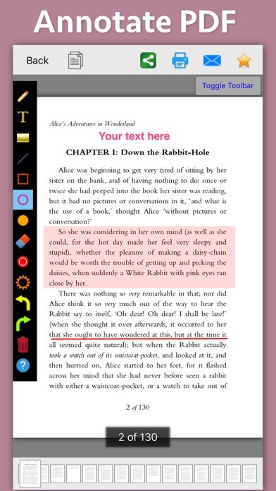 Emulate iPhone app PDF Annotation Maker using MyAndroid Emulate iPhone app PDF Annotation Maker using MyAndroid