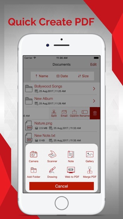 Emulate iPhone app PDF Box Pro : Snap & Convert using MyAndroid Emulate iPhone app PDF Box Pro : Snap & Convert using MyAndroid