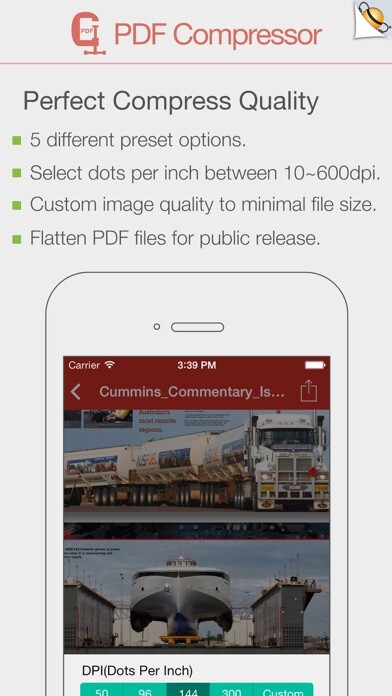 Emulate iPhone app PDF Compressor using MyAndroid Emulate iPhone app PDF Compressor using MyAndroid