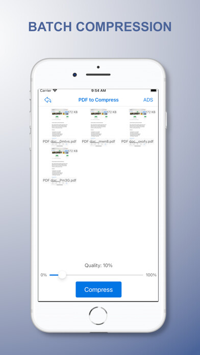 Emulate iPhone app pdf compressor, shrink pdf using MyAndroid Emulate iPhone app pdf compressor, shrink pdf using MyAndroid