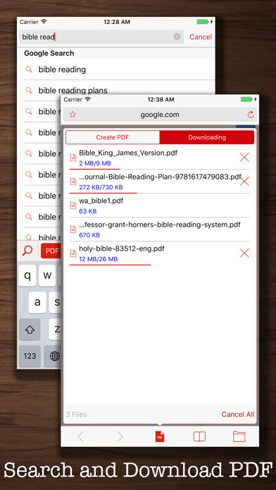 Emulate iPhone app PDF Converter - Reader for PDF using MyAndroid Emulate iPhone app PDF Converter - Reader for PDF using MyAndroid