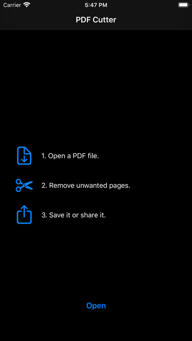 Emulate iPhone app PDF Cutter using MyAndroid Emulate iPhone app PDF Cutter using MyAndroid
