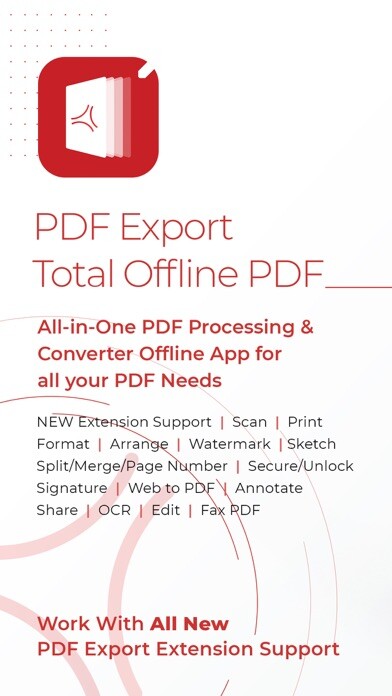 Emulate iPhone app PDF Export Pro - PDF Editor using MyAndroid