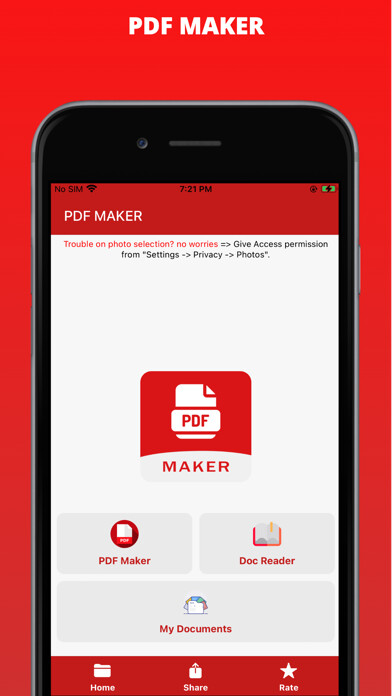 Emulate iPhone app PDF Maker - PDF Scanner using MyAndroid Emulate iPhone app PDF Maker - PDF Scanner using MyAndroid