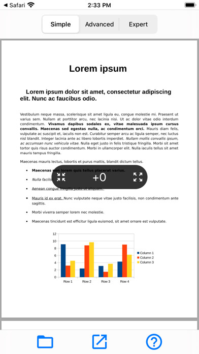 Emulate iPhone app PDF Margin Adjuster using MyAndroid