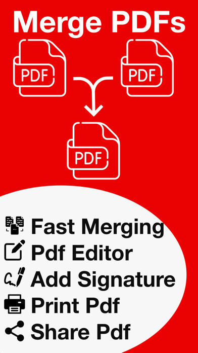 Emulate iPhone app PDF Merge - Combine & Join PDF using MyAndroid