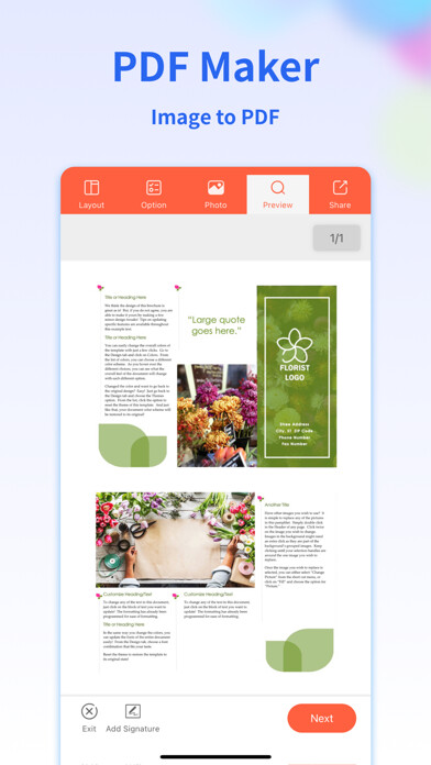 Emulate iPhone app PDF Photos:Convert Edit PDF using MyAndroid Emulate iPhone app PDF Photos:Convert Edit PDF using MyAndroid