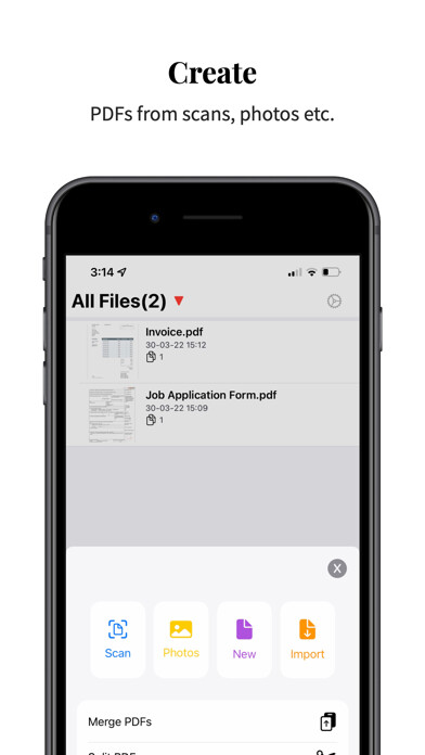 Emulate iPhone app PDF Photos Scanner: JPG to PDF using MyAndroid Emulate iPhone app PDF Photos Scanner: JPG to PDF using MyAndroid
