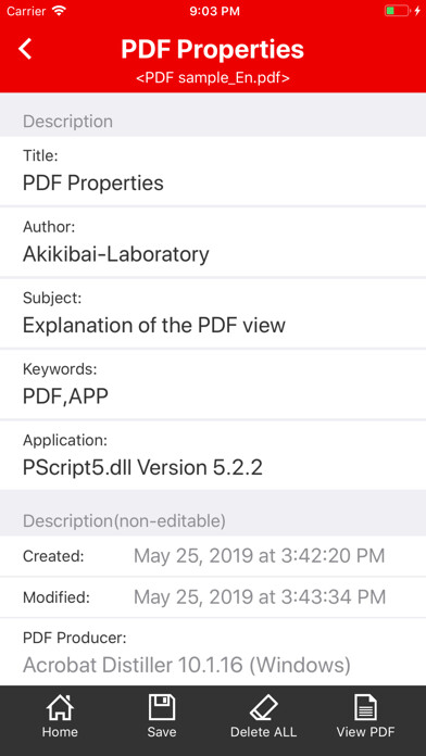 Emulate iPhone app PDF Properties using MyAndroid Emulate iPhone app PDF Properties using MyAndroid