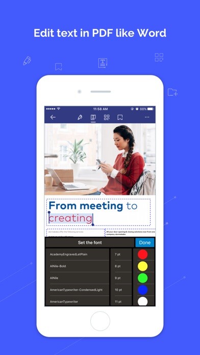 Emulate iPhone app PDF Reader – PDFelement using MyAndroid