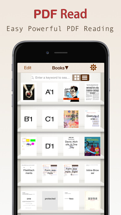 Emulate iPhone app PDF Read using MyAndroid