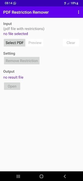 Run android online APK PDF Restriction Remover from MyAndroid or emulate PDF Restriction Remover using MyAndroid Run android online APK PDF Restriction Remover from MyAndroid or emulate PDF Restriction Remover using MyAndroid