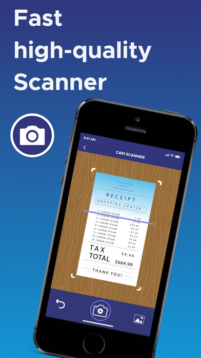 Emulate iPhone app PDF Scanner: Photos to PDF using MyAndroid