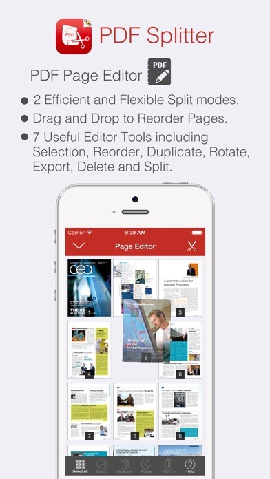 Emulate iPhone app PDF Splitter using MyAndroid Emulate iPhone app PDF Splitter using MyAndroid