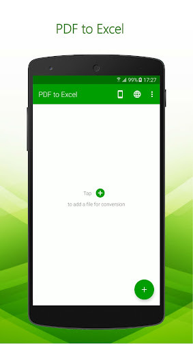 Run android online APK PDF to Excel - PDF File Converter with OCR from MyAndroid or emulate PDF to Excel - PDF File Converter with OCR using MyAndroid