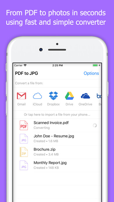 Emulate iPhone app PDF to JPG Converter (JPEG) using MyAndroid Emulate iPhone app PDF to JPG Converter (JPEG) using MyAndroid