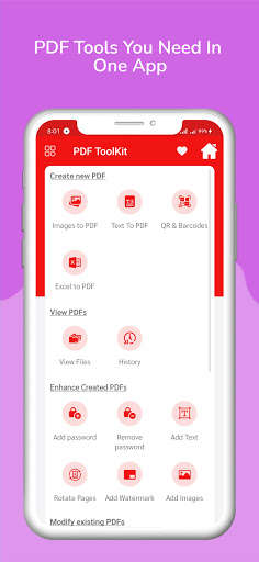 Run android online APK PDF Toolkit - Create,Extract,Merge and Reorder PDF from MyAndroid or emulate PDF Toolkit - Create,Extract,Merge and Reorder PDF using MyAndroid
