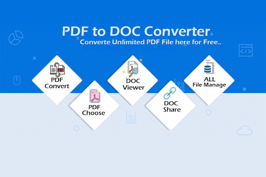 Run android online APK PDF to Word Converter , PDF to Doc Converter from MyAndroid or emulate PDF to Word Converter , PDF to Doc Converter using MyAndroid
