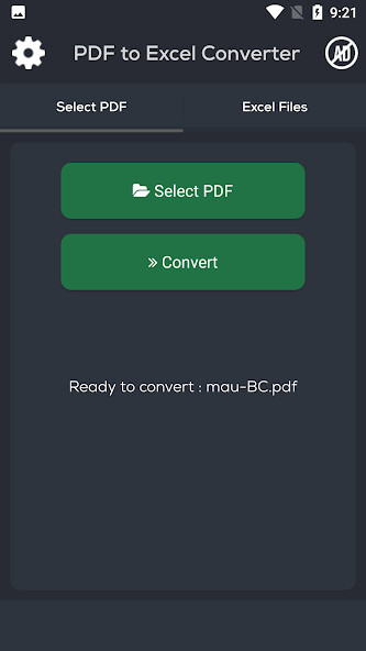 Run android online APK PDF to XLSX Converter from MyAndroid or emulate PDF to XLSX Converter using MyAndroid